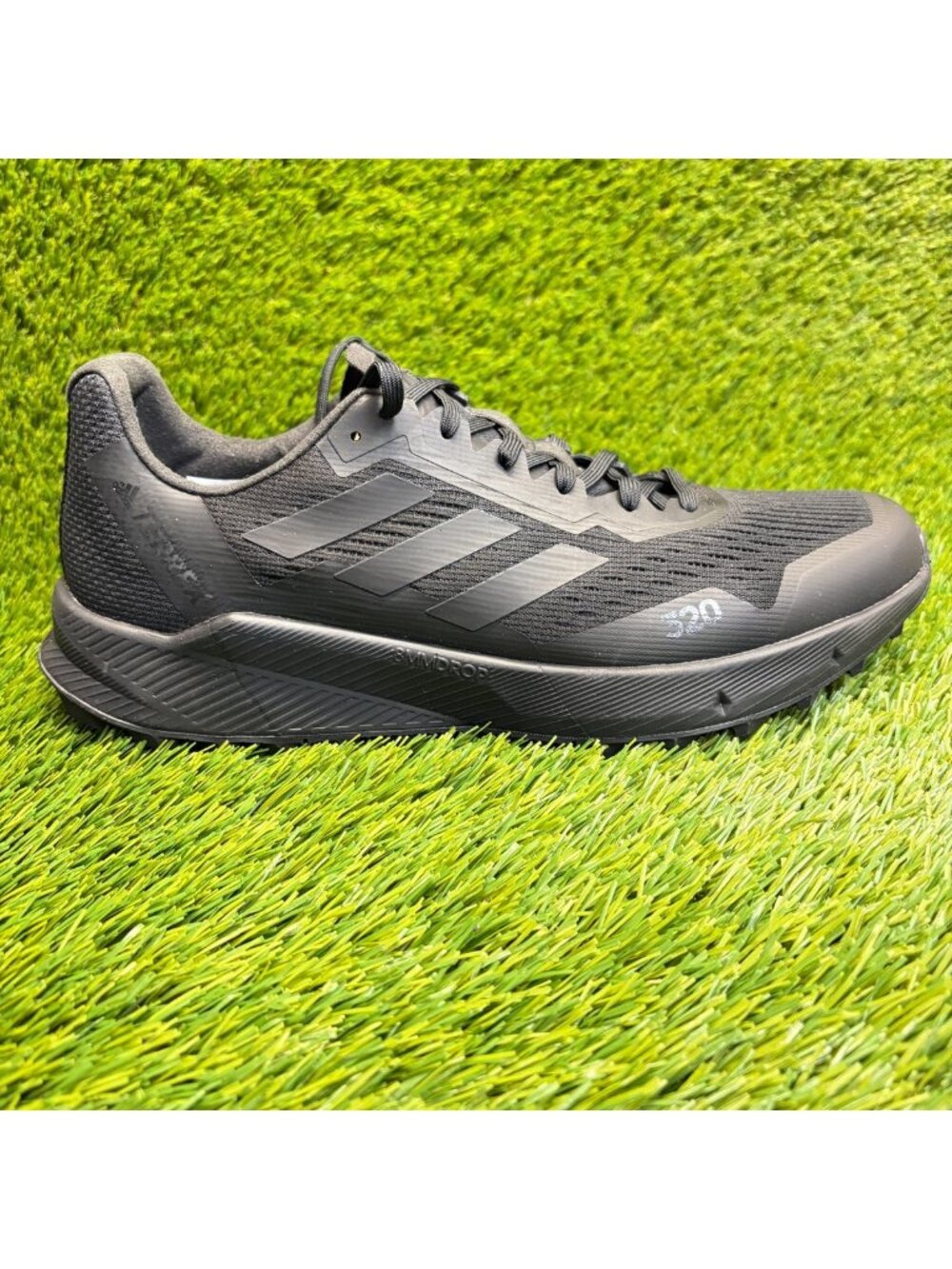 Adidas Terrex Agravic Flow 2 Mens Size 10.5 Black Running Walking Shoes Sneakers